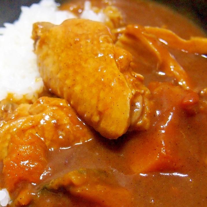 手羽先とかぼちゃのカレー レシピ 作り方 By まるっとまる 楽天レシピ